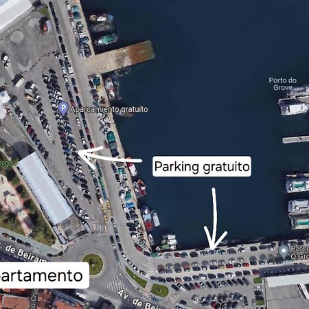 Ferienwohnung P2 O Grove Centro Con Vistas Al Mar Exterior foto