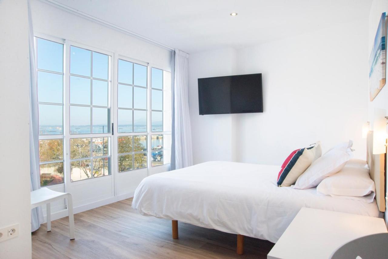 Ferienwohnung P2 O Grove Centro Con Vistas Al Mar Exterior foto