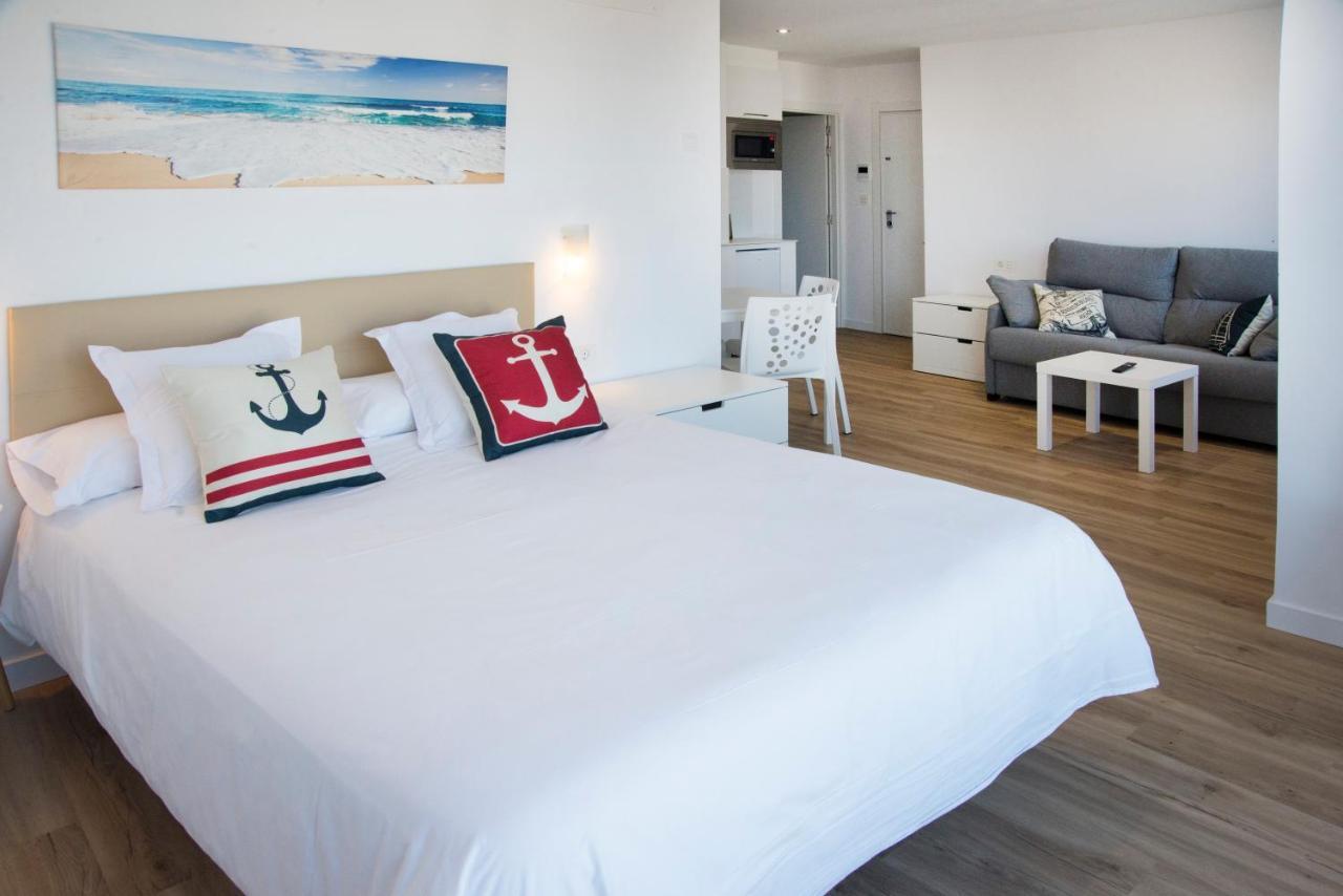Ferienwohnung P2 O Grove Centro Con Vistas Al Mar Exterior foto
