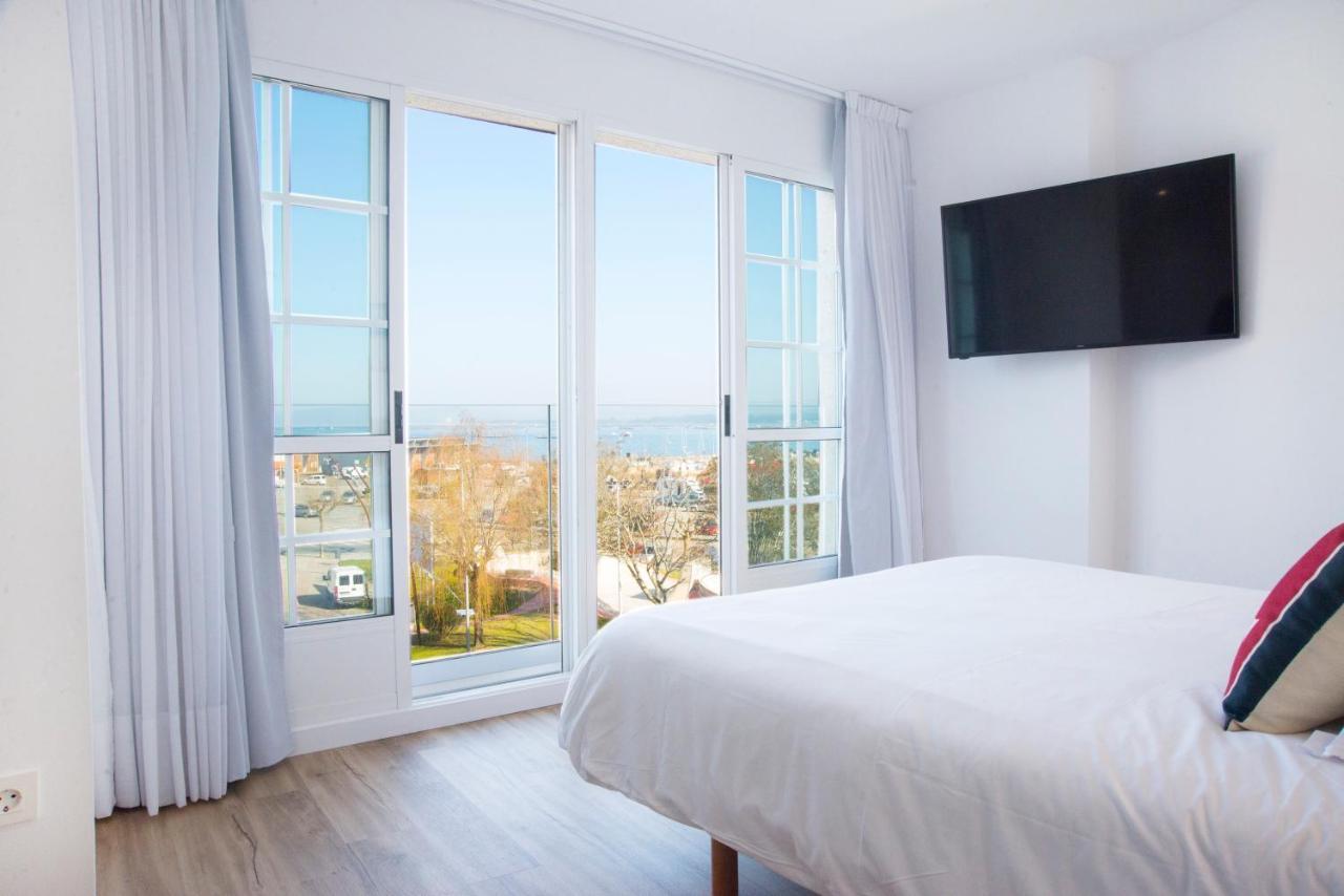 Ferienwohnung P2 O Grove Centro Con Vistas Al Mar Exterior foto